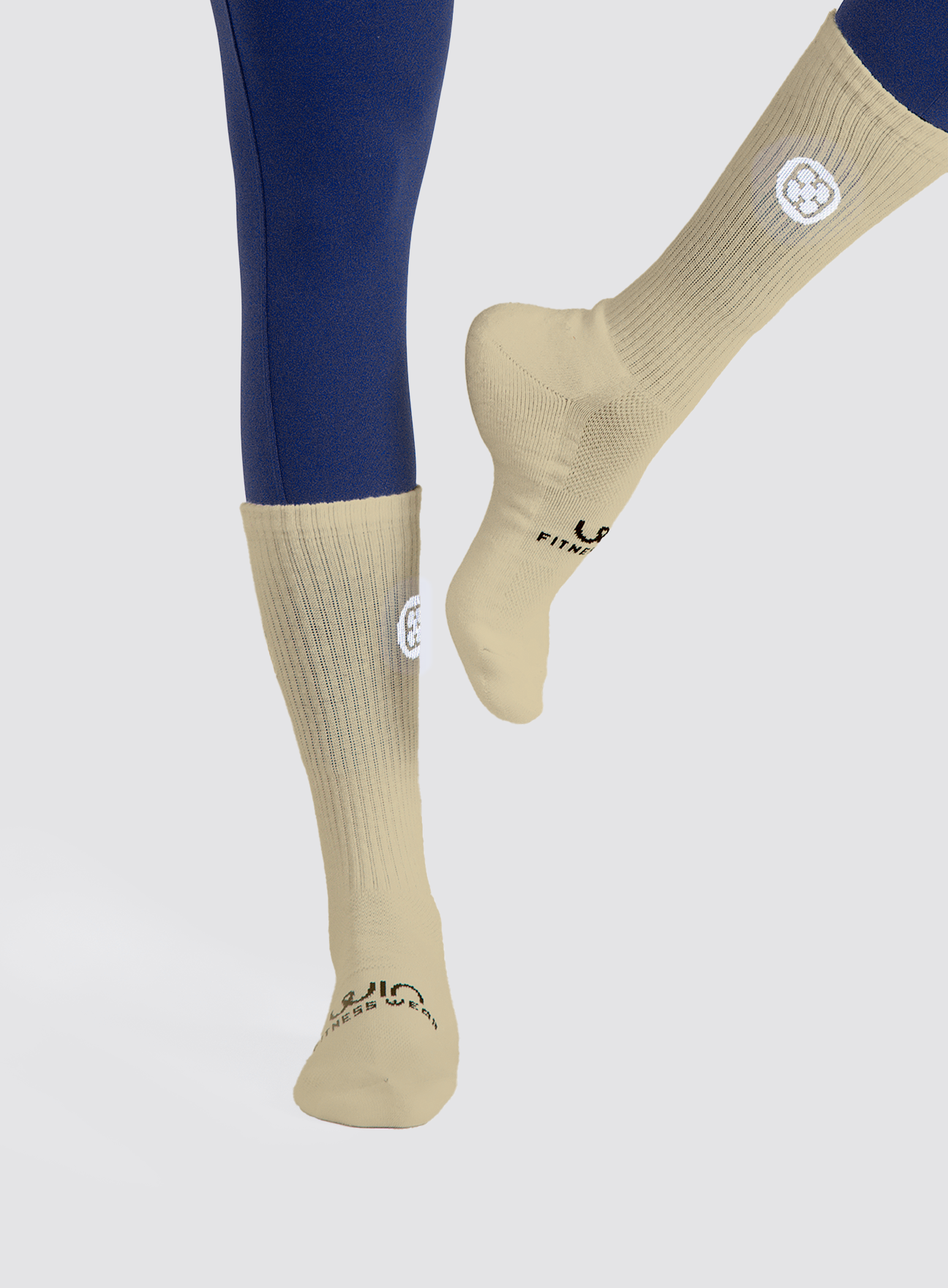 MEDIAS CREW-BEIGE