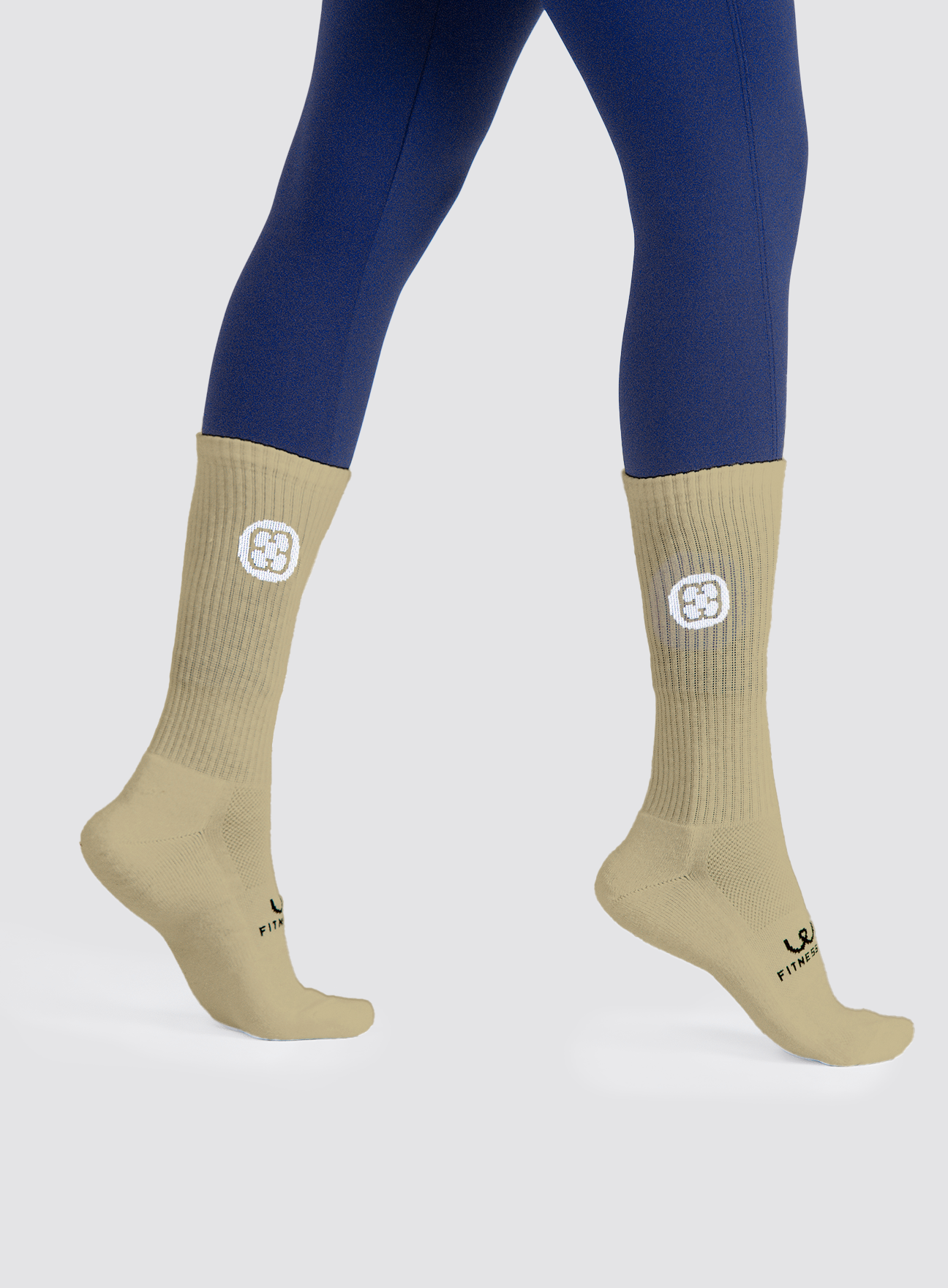 MEDIAS CREW-BEIGE