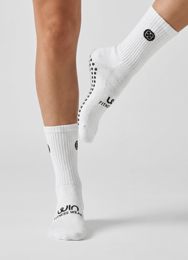 PILATES SOCKS - WHITE