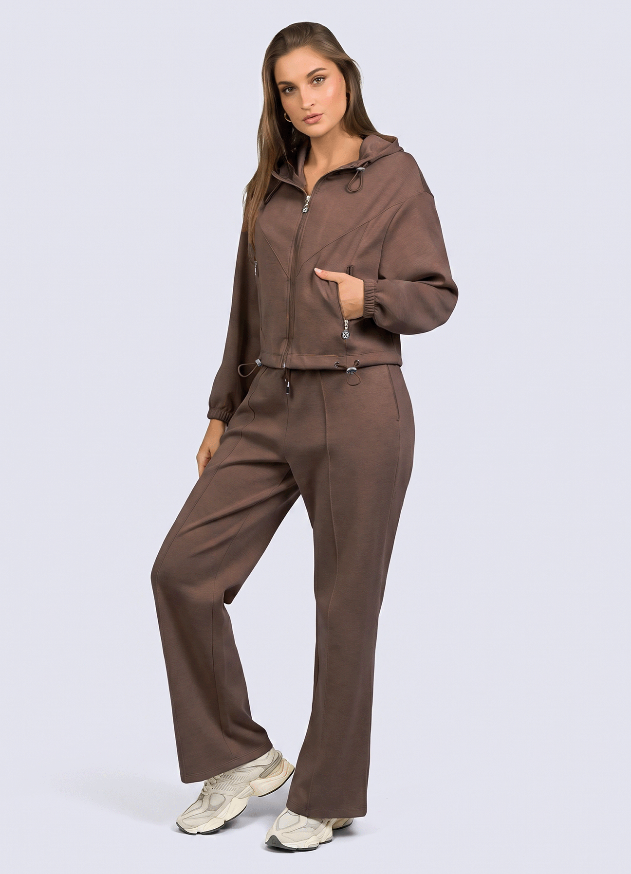PANT COMFORT - BROWN