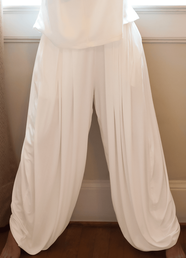 PANT HAREM AURA -  IVORY
