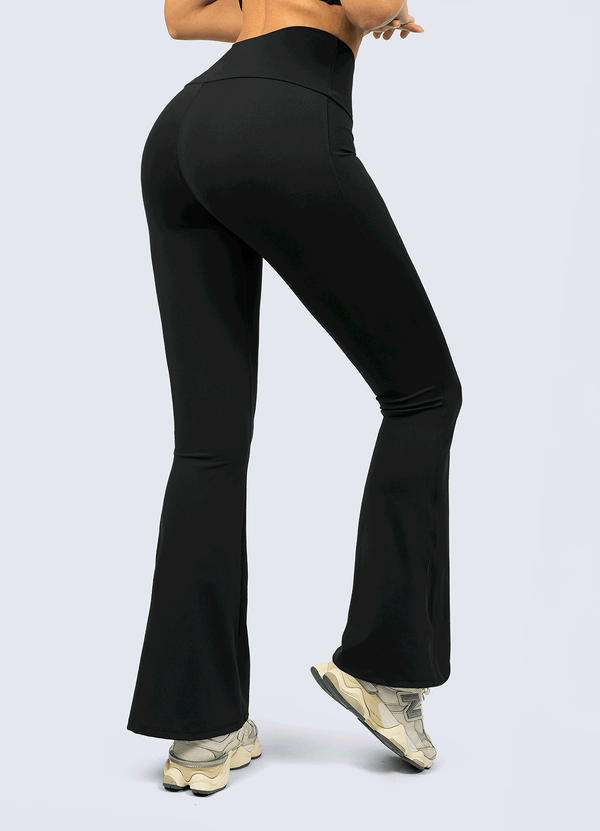 PANT FLARE BASIC BLACK