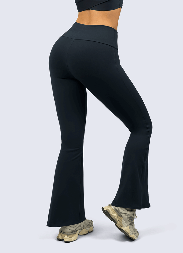 PANT FLARE BASIC - NAVY BLUE