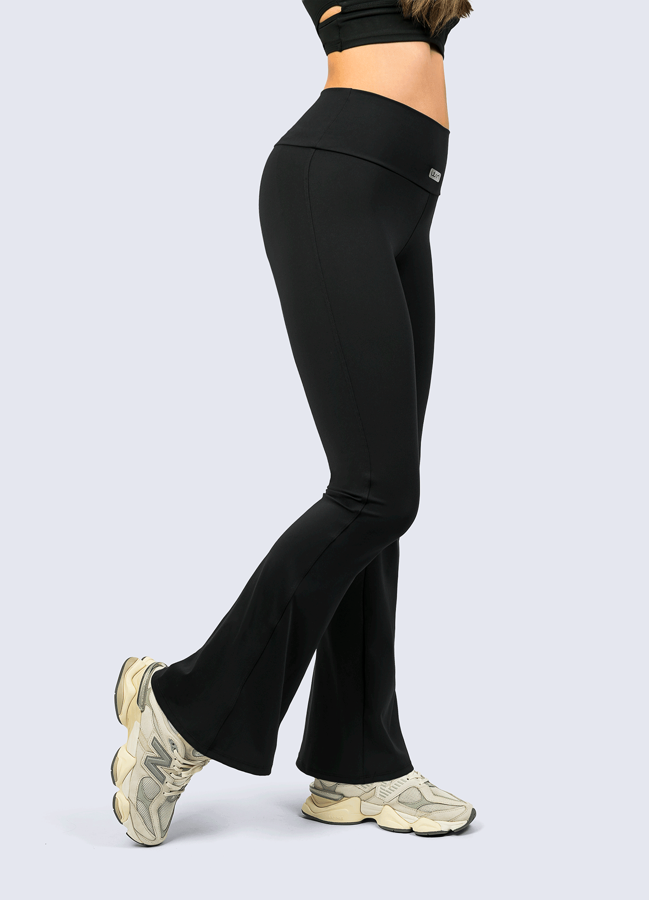 PANT FLARE BASIC BLACK