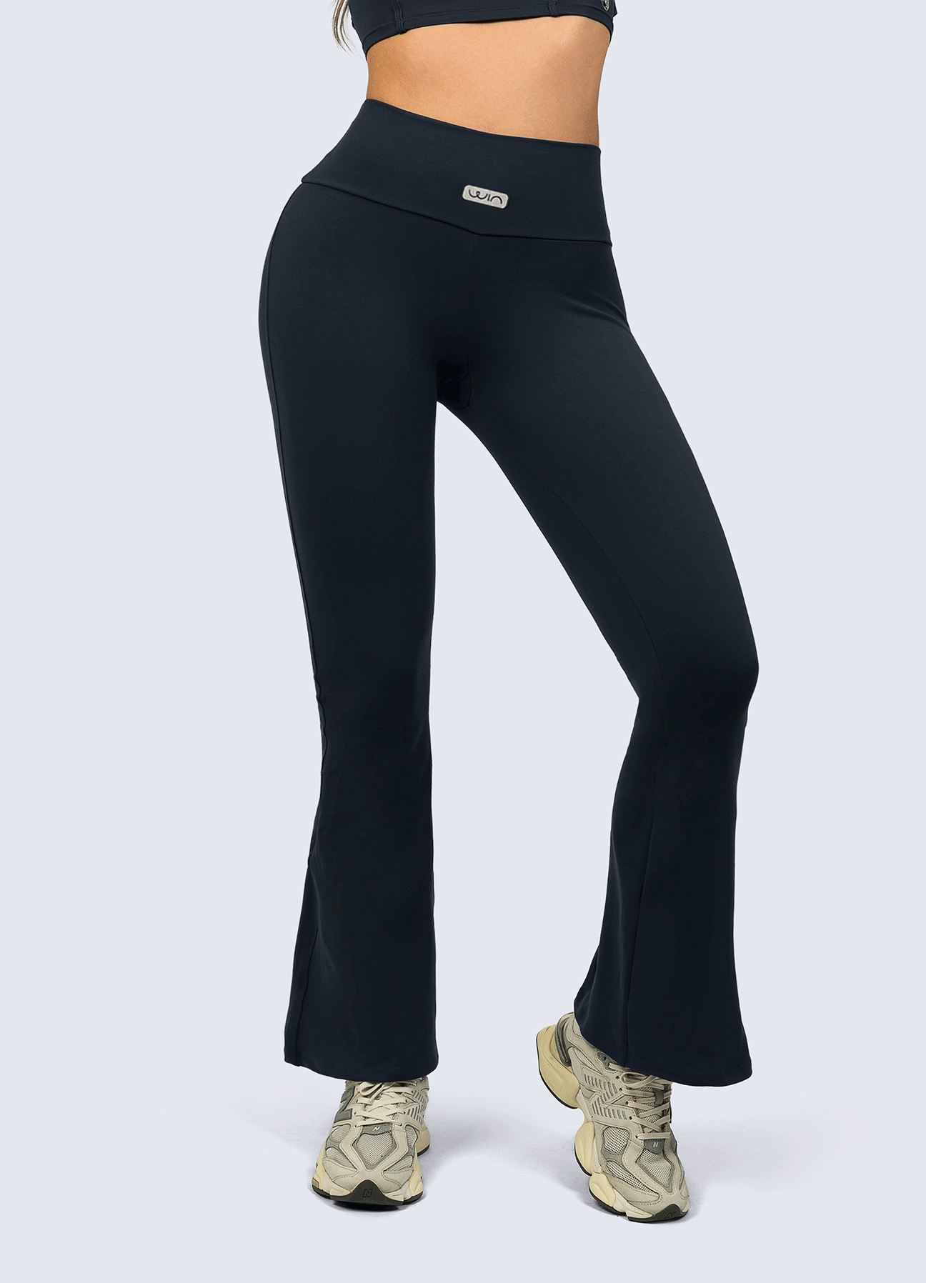 PANT FLARE BASIC - NAVY BLUE