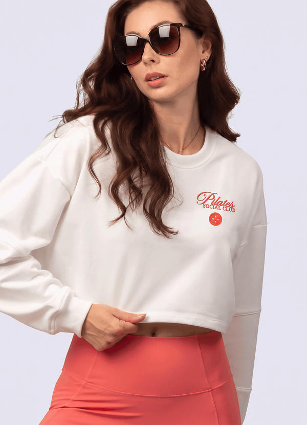 SWEATSHIRT WELLNESS - IVORY