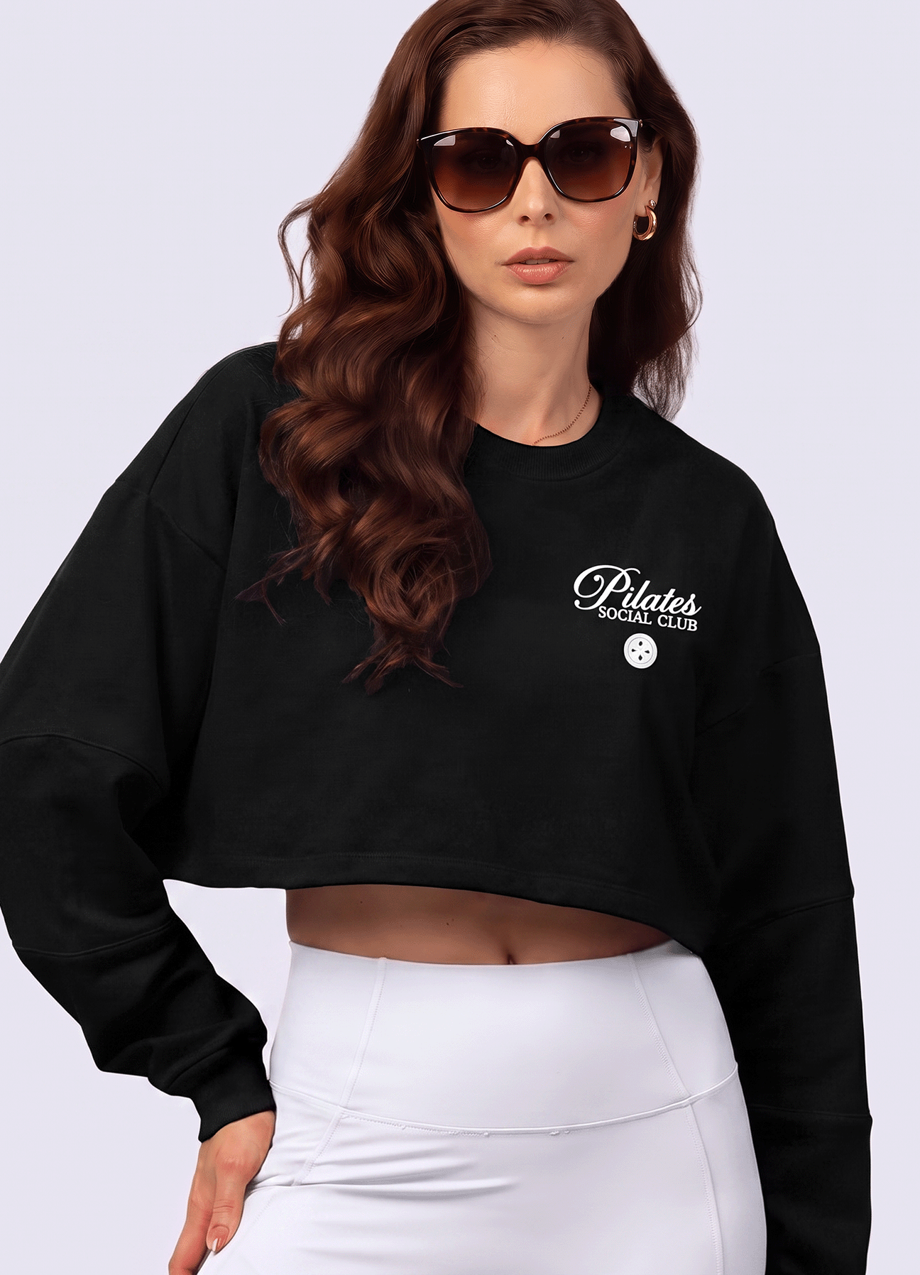 SWEATSHIRT WELLNESS - BLACK
