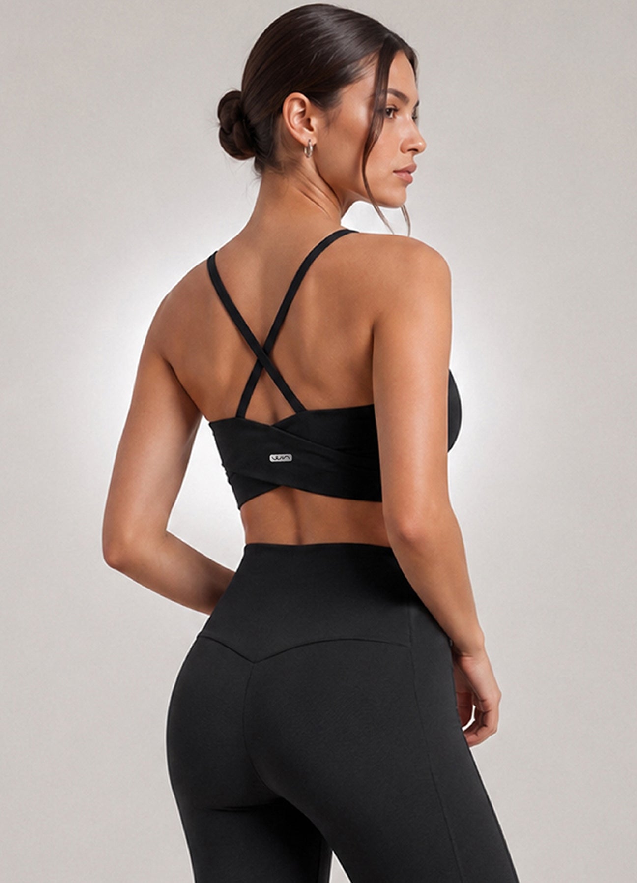 TOP EMANA AURA - BLACK