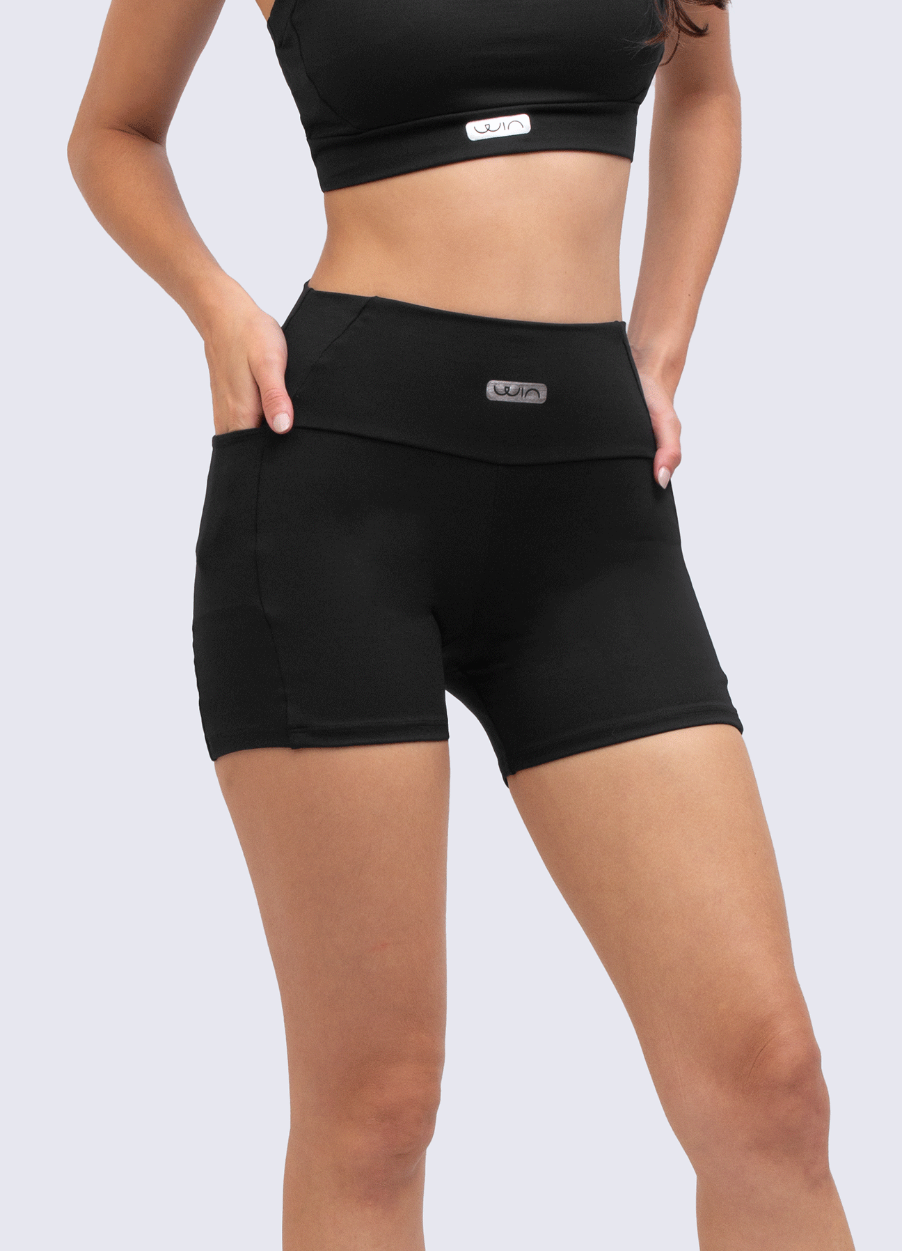 SHORT EMANA NO LIMITS - BLACK WinFitnesswear#black