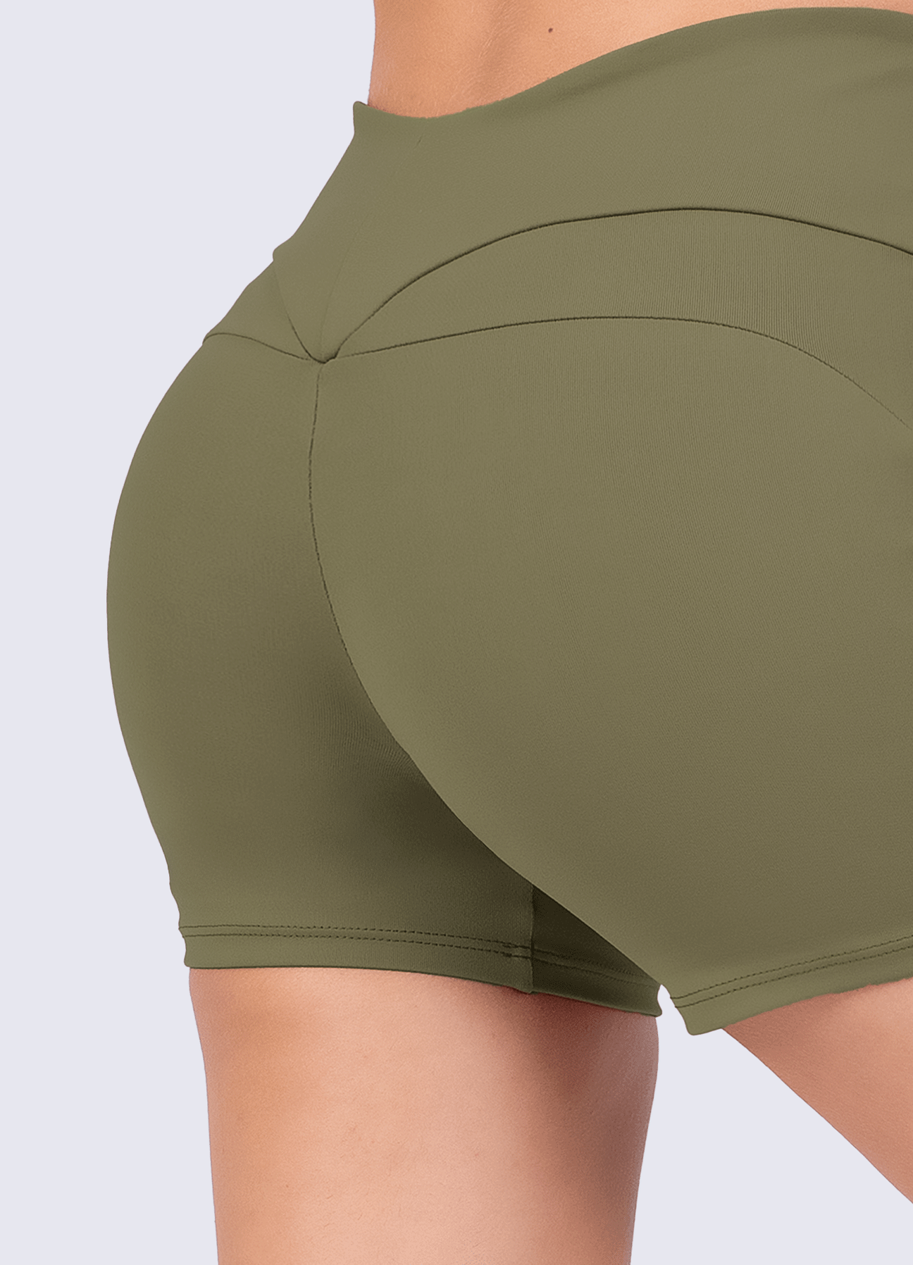 SHORT EMANA PILATES - ARMY GREEN