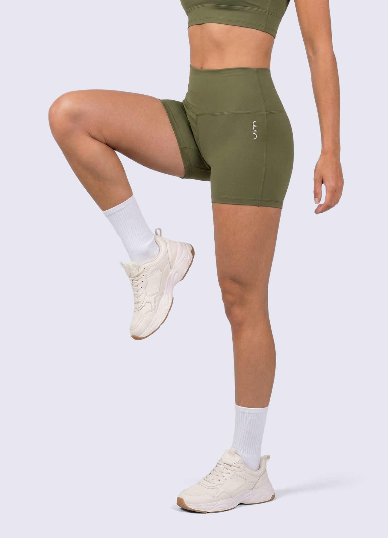 SHORT EMANA ABS CONTROL - ARMY GREEN