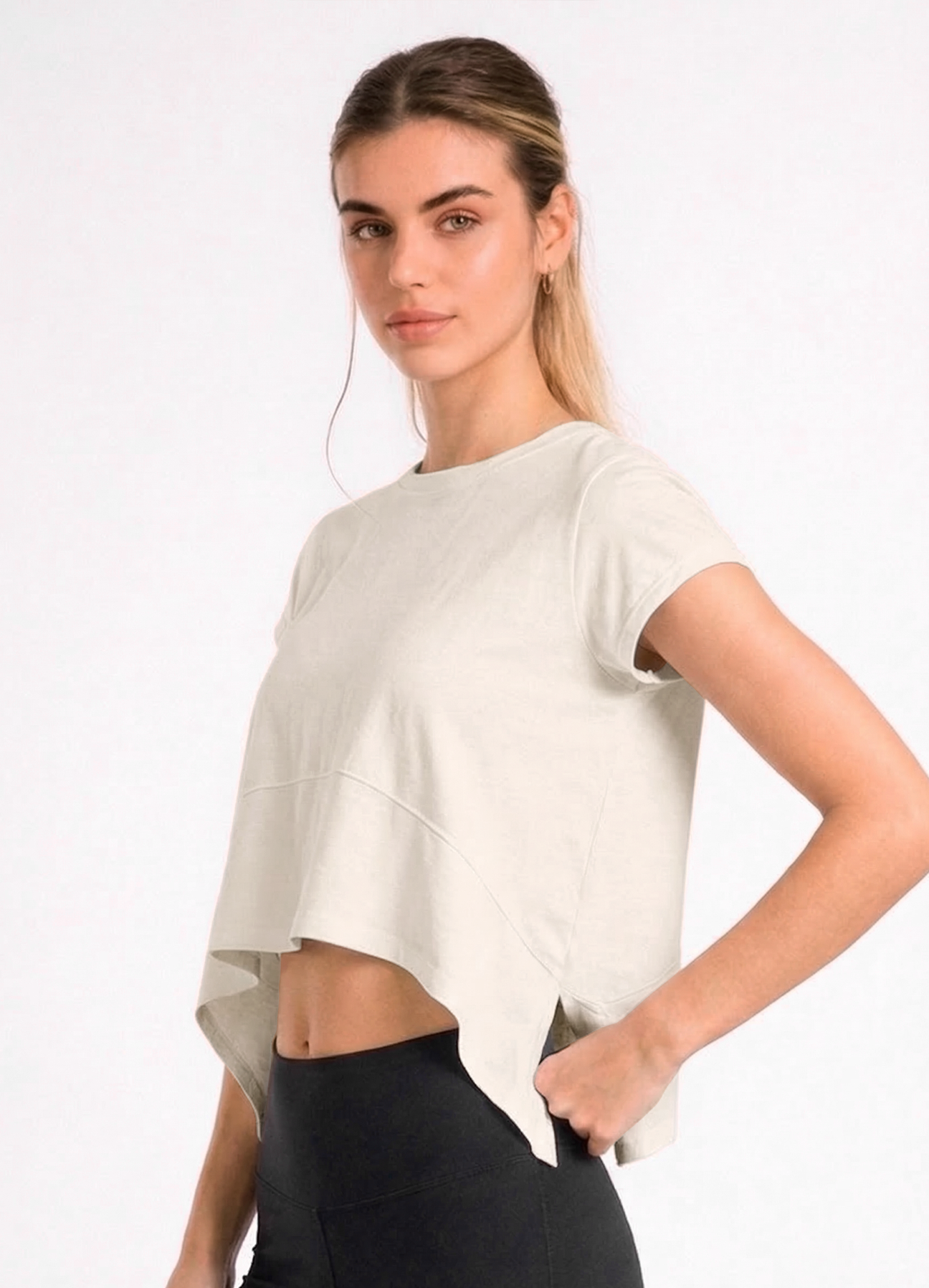 T-SHIRT HARDEST - SAND