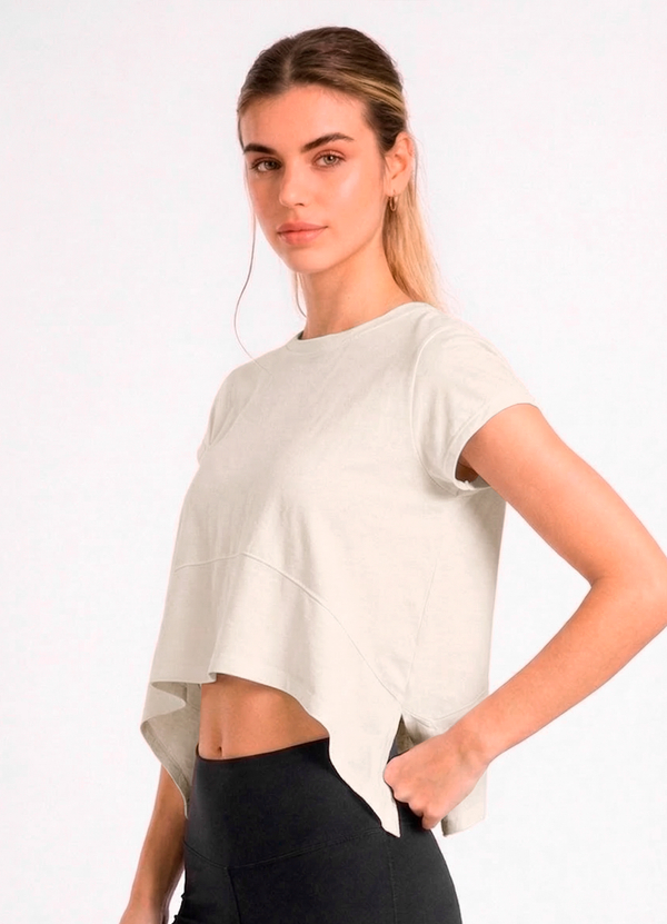 T-SHIRT HARDEST - SAND
