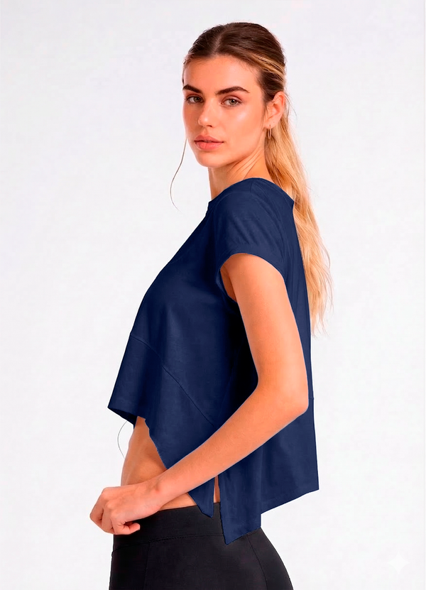 T-SHIRT HARDEST - NAVY BLUE