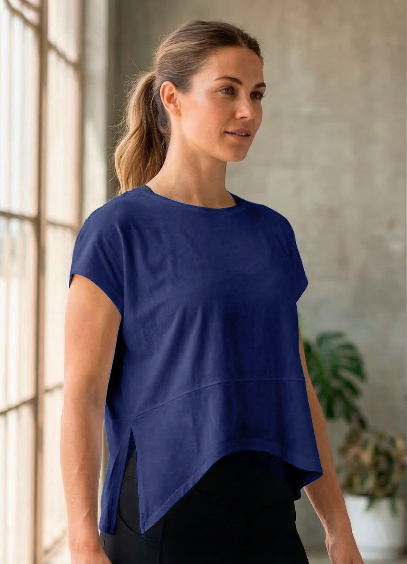 T-SHIRT HARDEST - NAVY BLUE