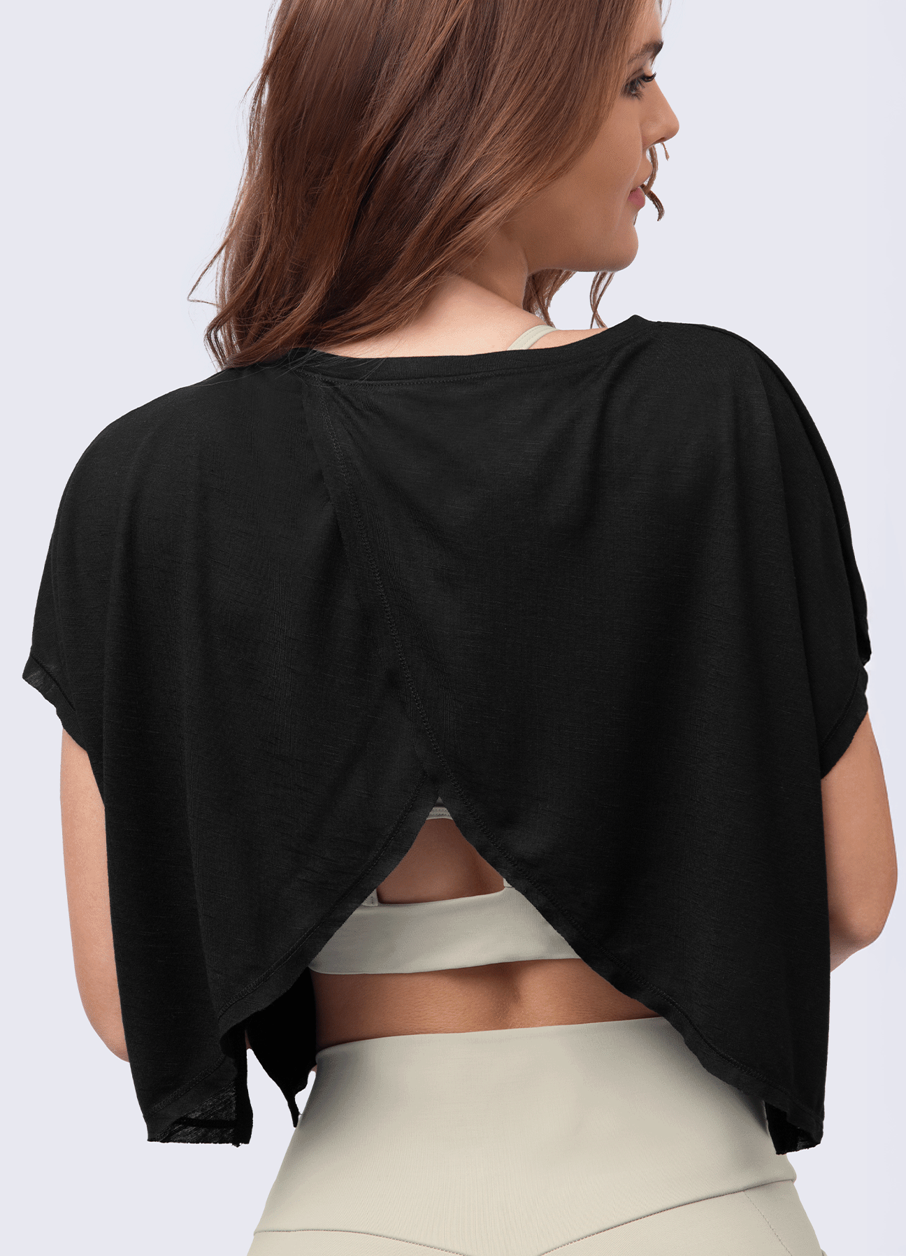 T-SHIRT SPORTY - BLACK