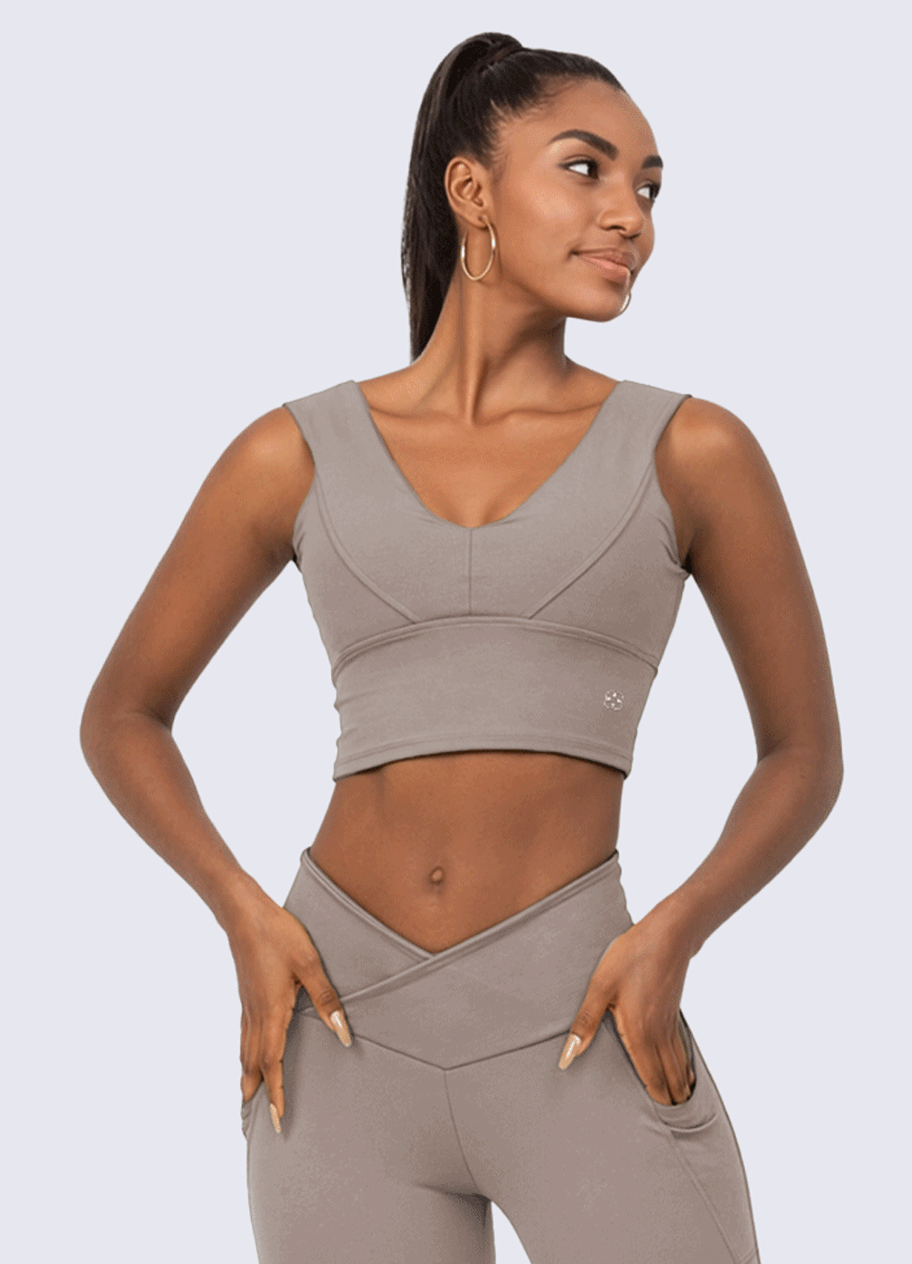 TOP EMANA PERFECT BELT - SAND