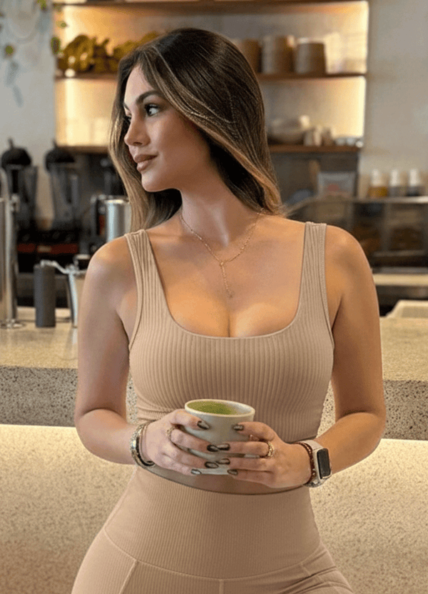 TOP SCULPT SHINE - NUDE