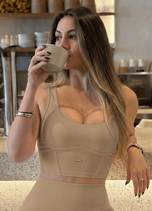 TOP SCULPT SHINE - NUDE