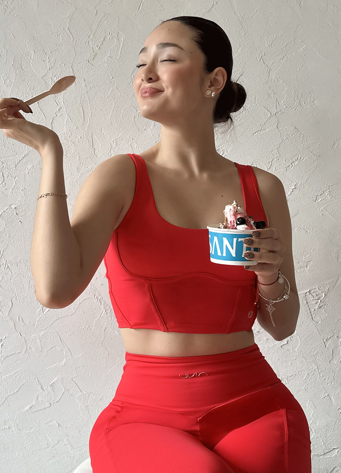 TOP EMANA DEFINE - RED