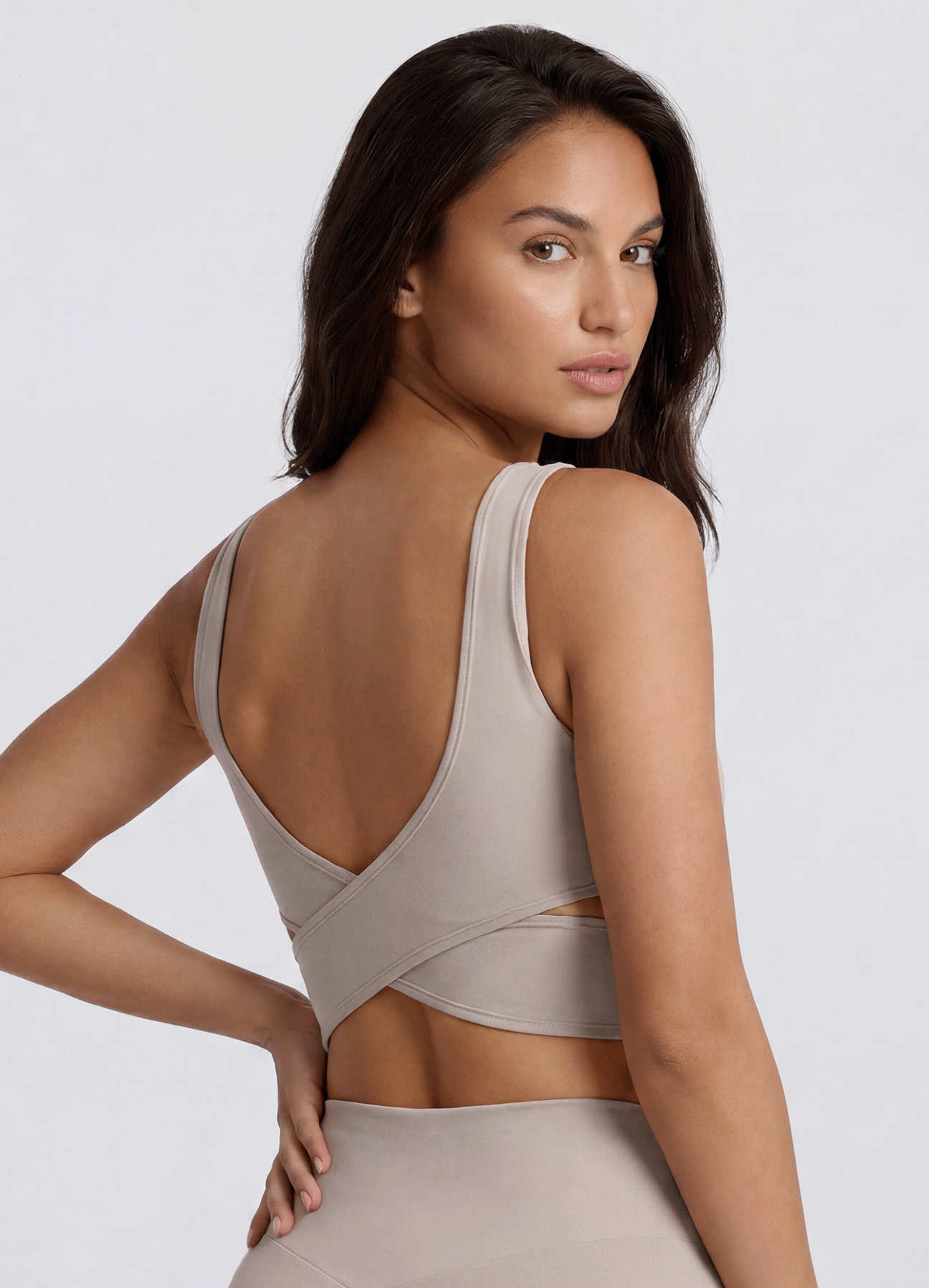 TOP EMANA FLY - SAND