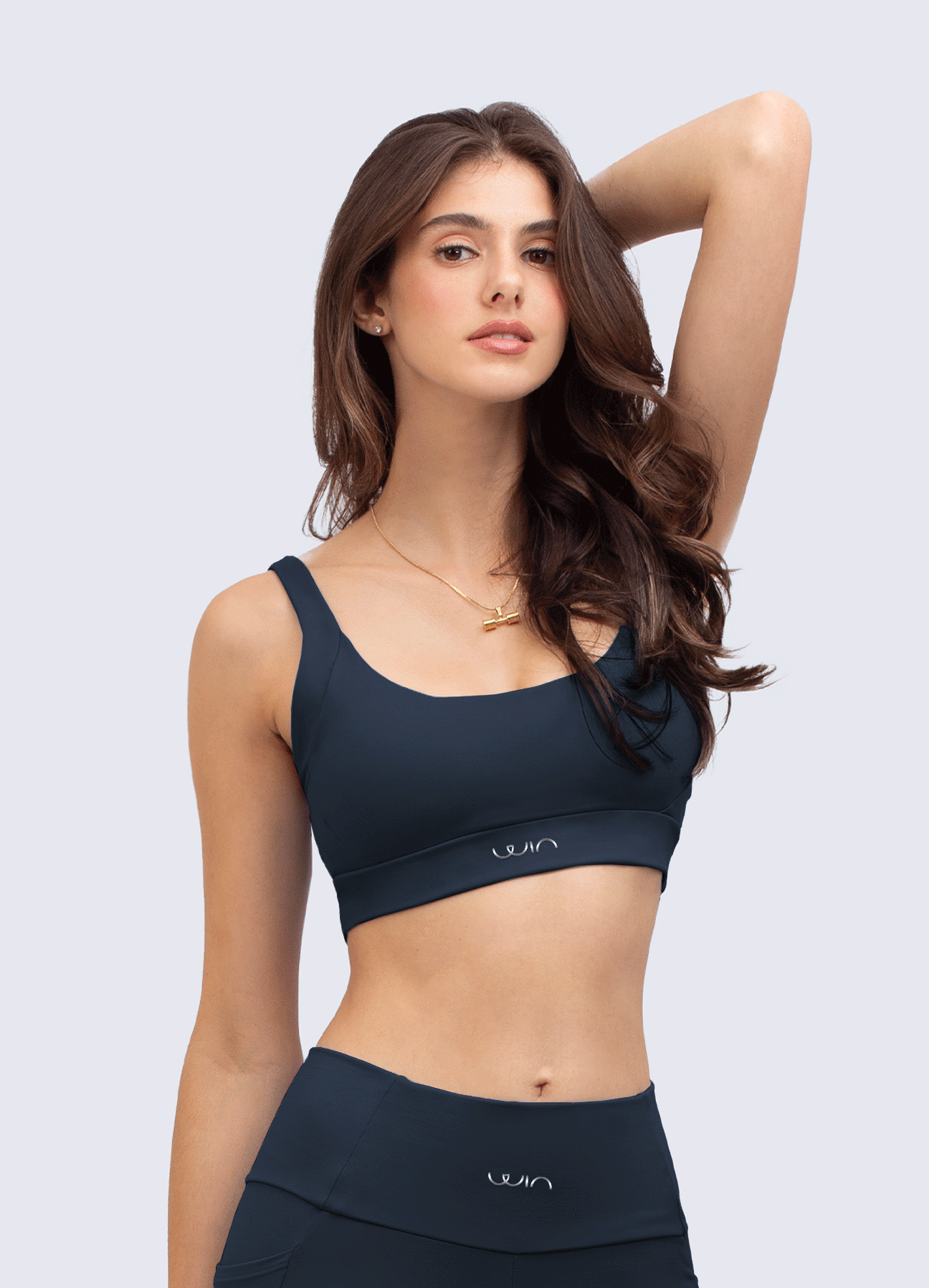 TOP EMANA NO LIMITS-NAVY BLUE