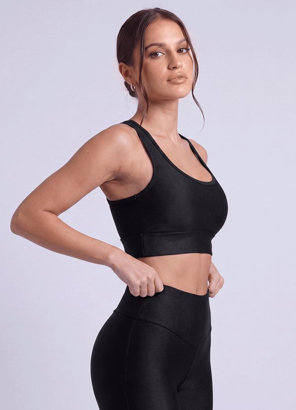 TOP EMANA RADIANCE - BLACK