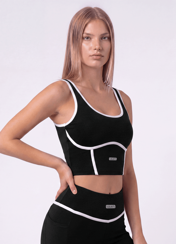 TOP EMANA WELLNESS - BLACK