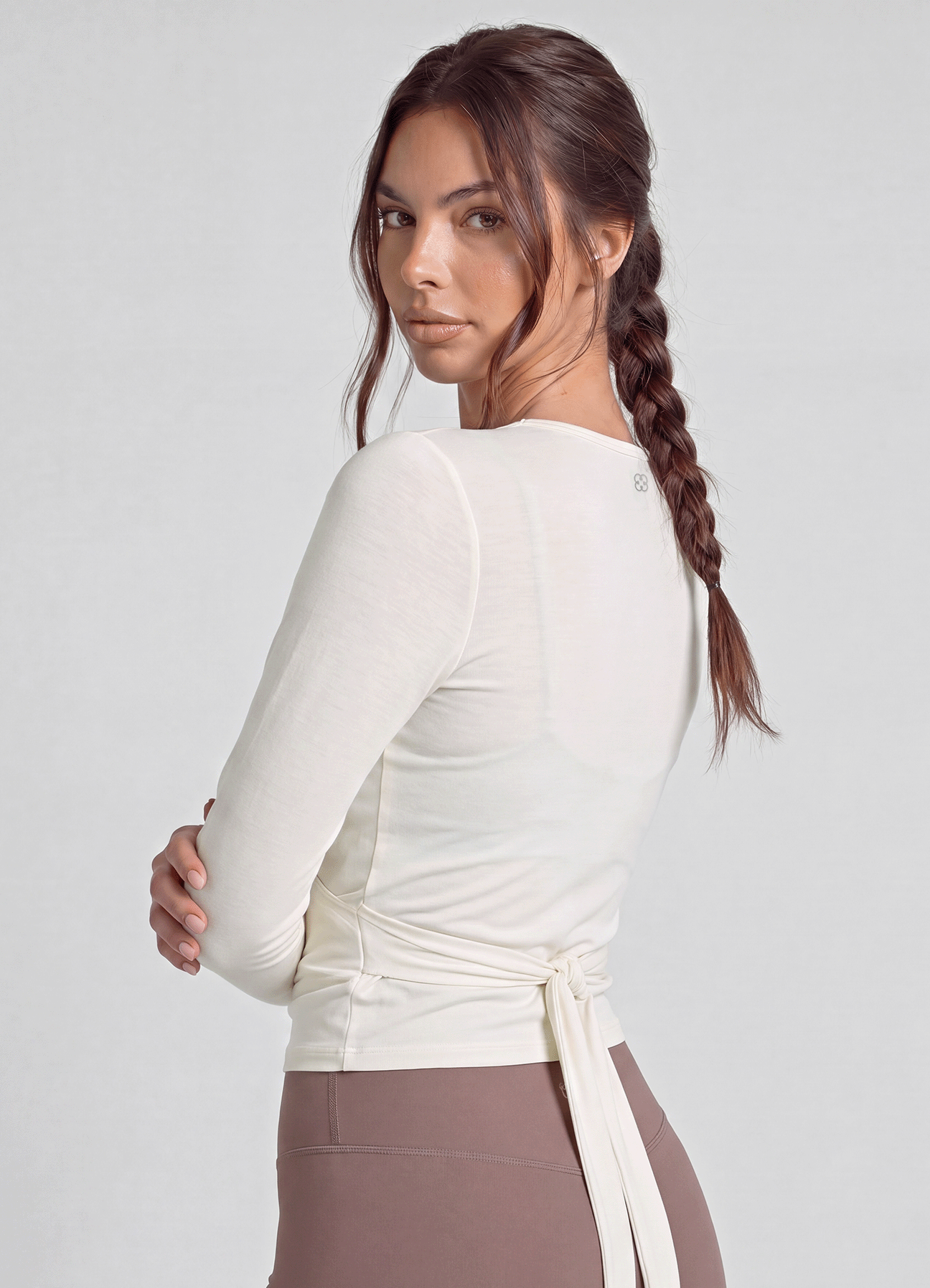 TOP STUDIO CROSSBACK - IVORY