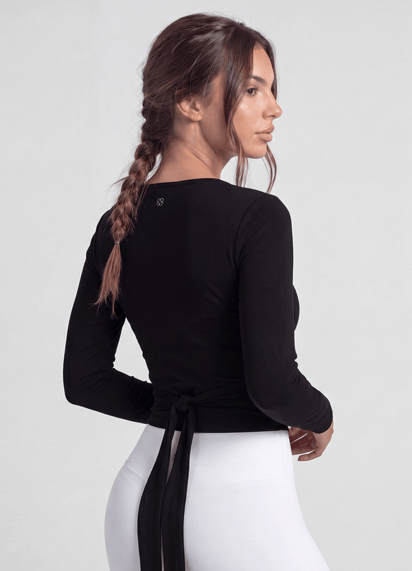 TOP STUDIO CROSSBACK - BLACK
