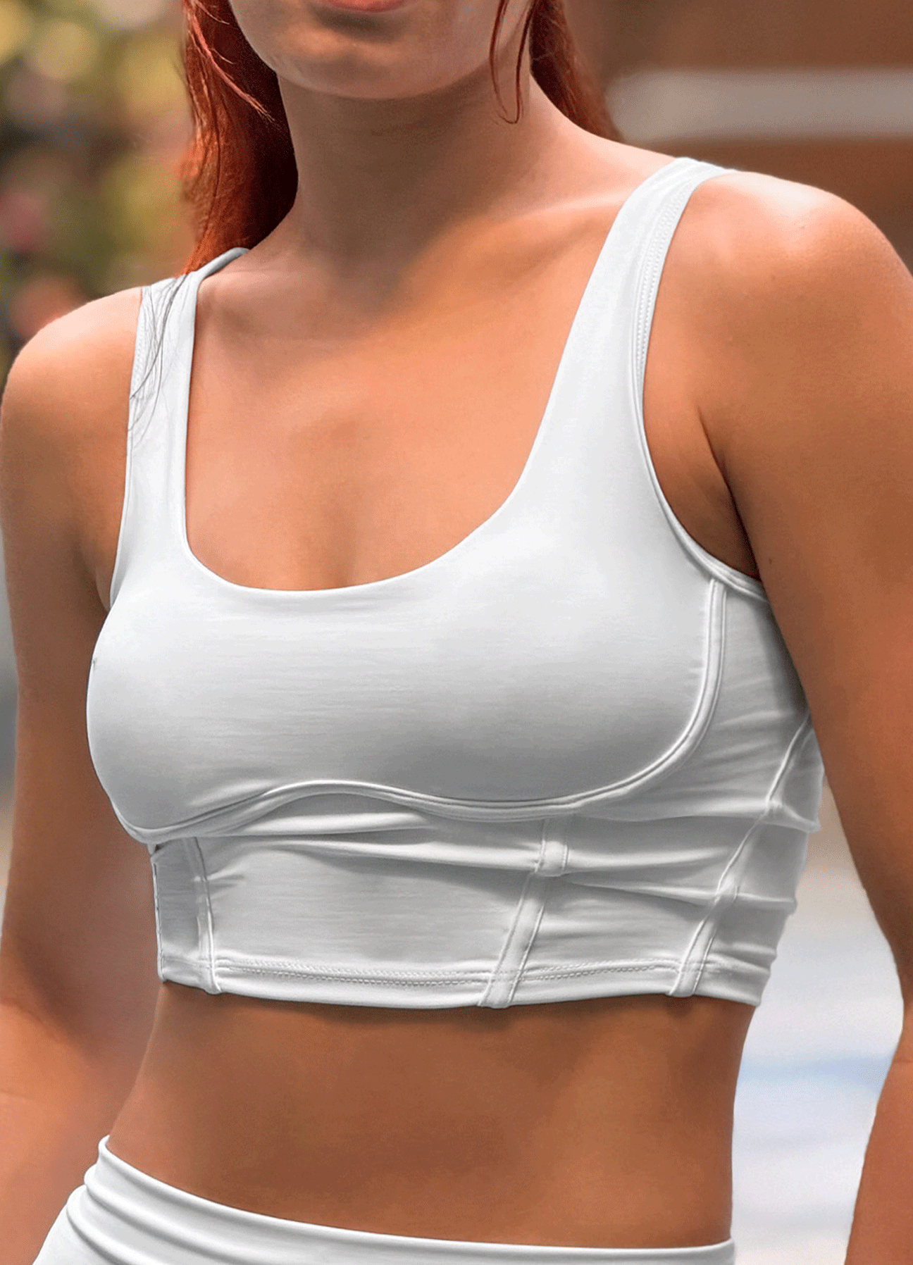 TOP EMANA DEFINE - WHITE