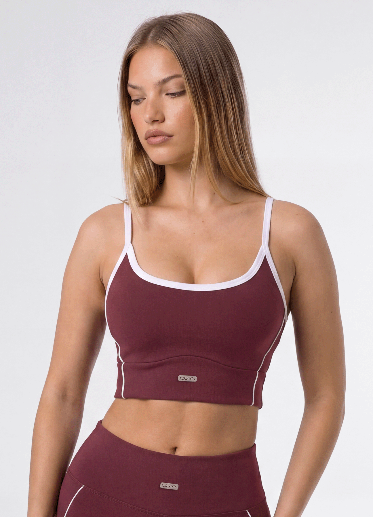 TOP EMANA RECOVER - BURGUNDY