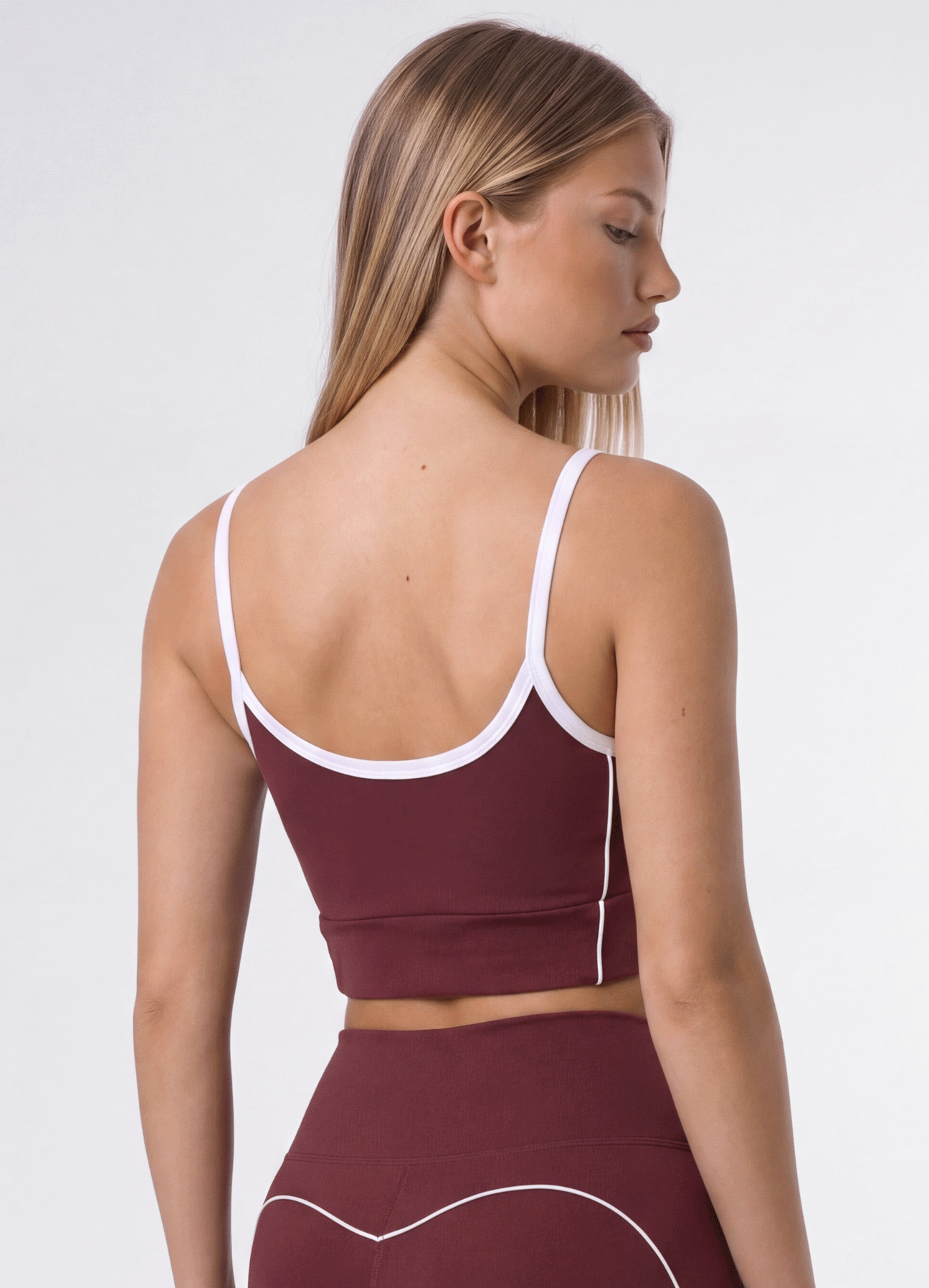 TOP EMANA RECOVER - BURGUNDY