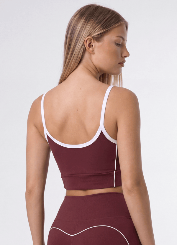 TOP EMANA RECOVER - BURGUNDY