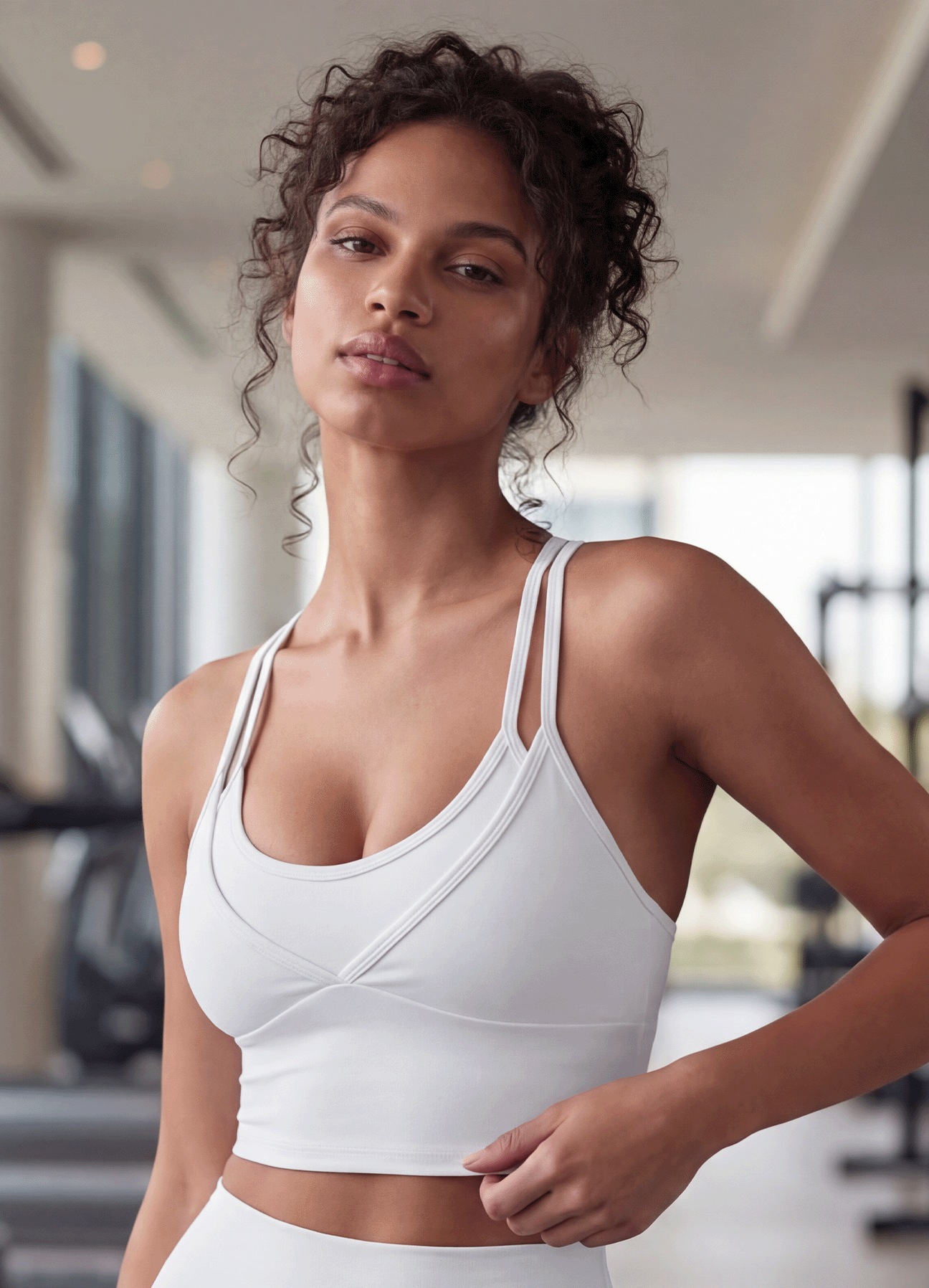 TOP EMANA V SCULPT - WHITE