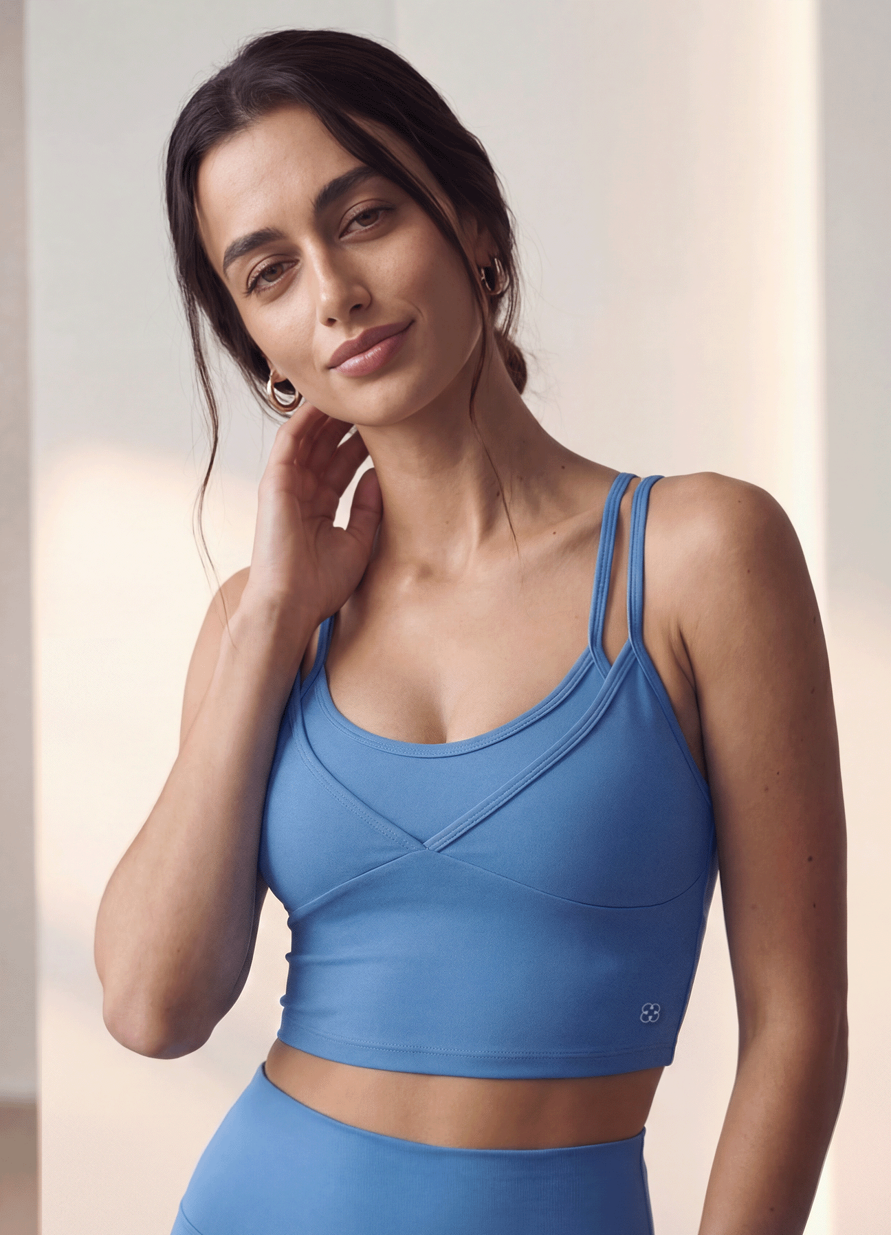 TOP EMANA V SCULPT - SKY BLUE