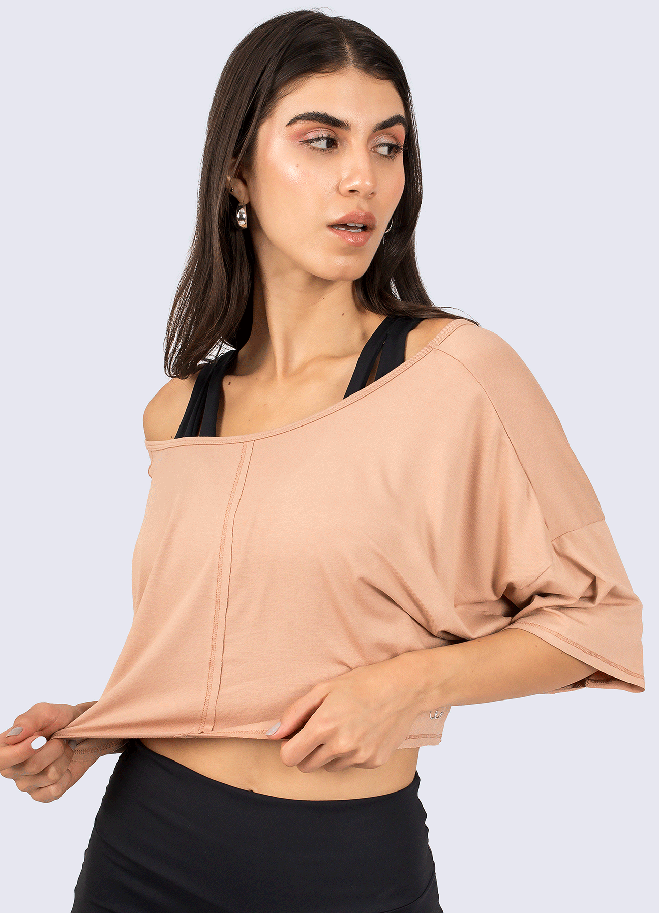 T-SHIRT EMOTIONS - LIGHT BROWN