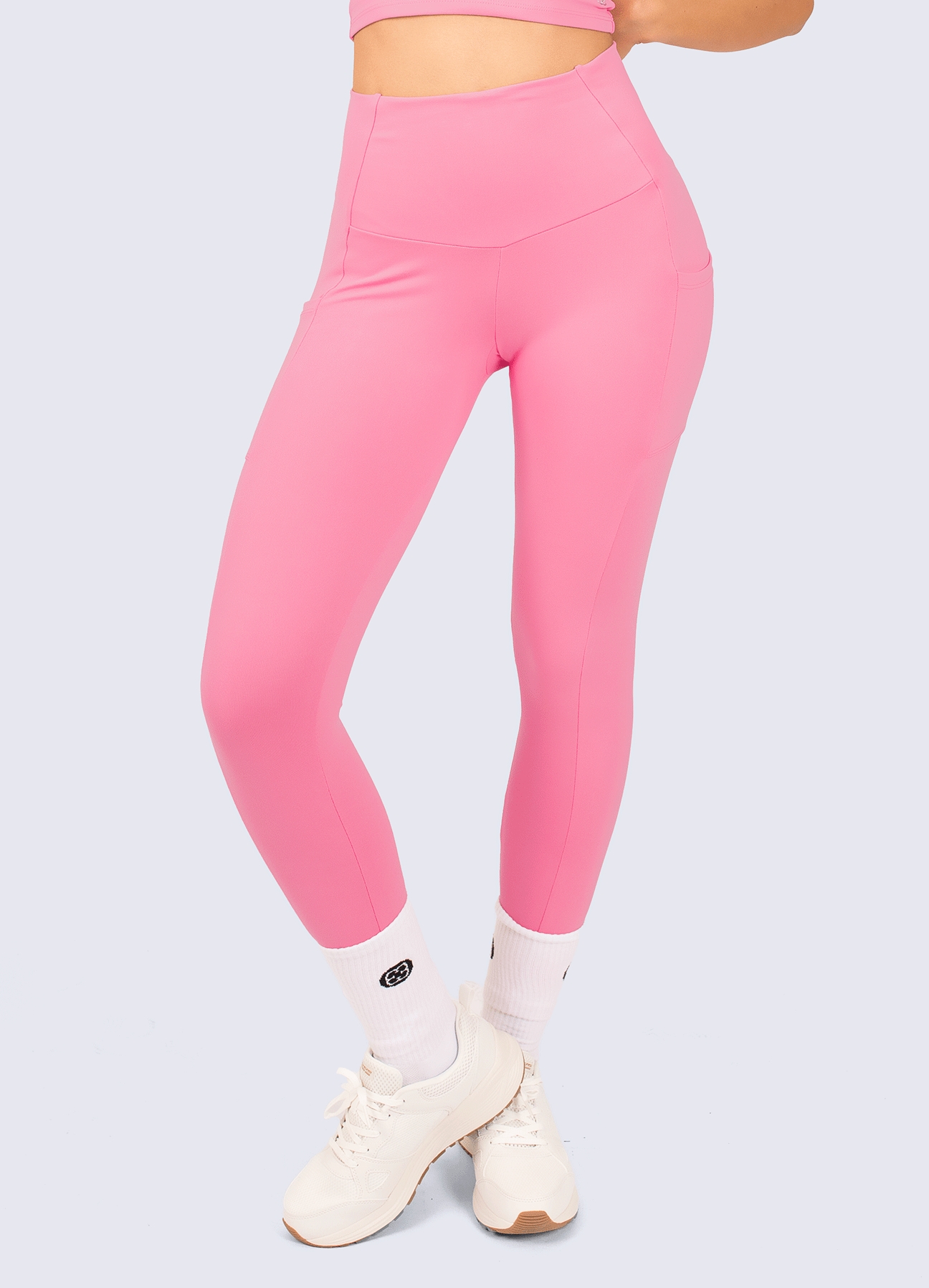 LEGGING READY GO BABY PINK