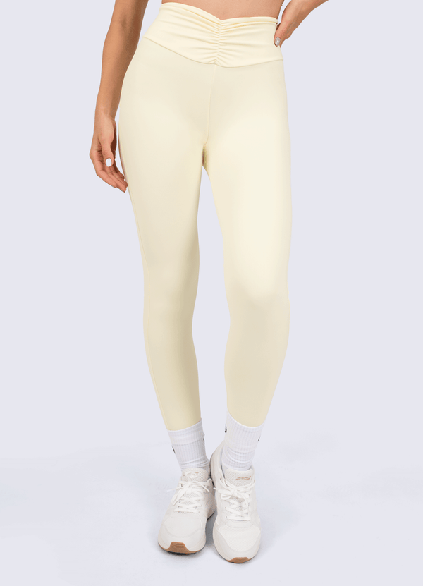 LEGGING EMANA FLOW - BUTTERCREAM