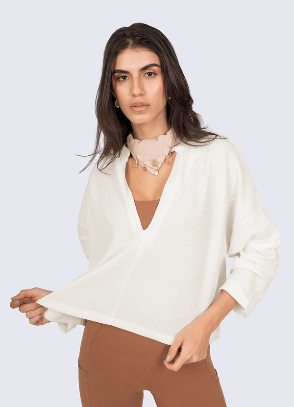 SWEATSHIRT SPACE - IVORY