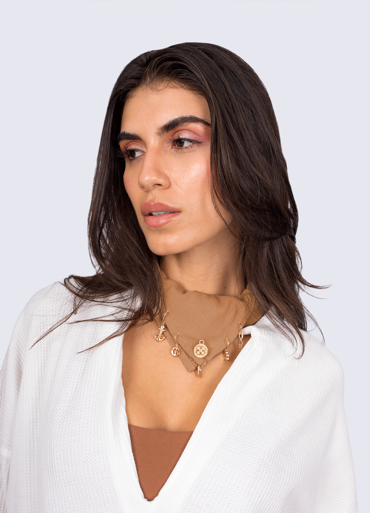 BANDANA CALM - SOFT BROWN