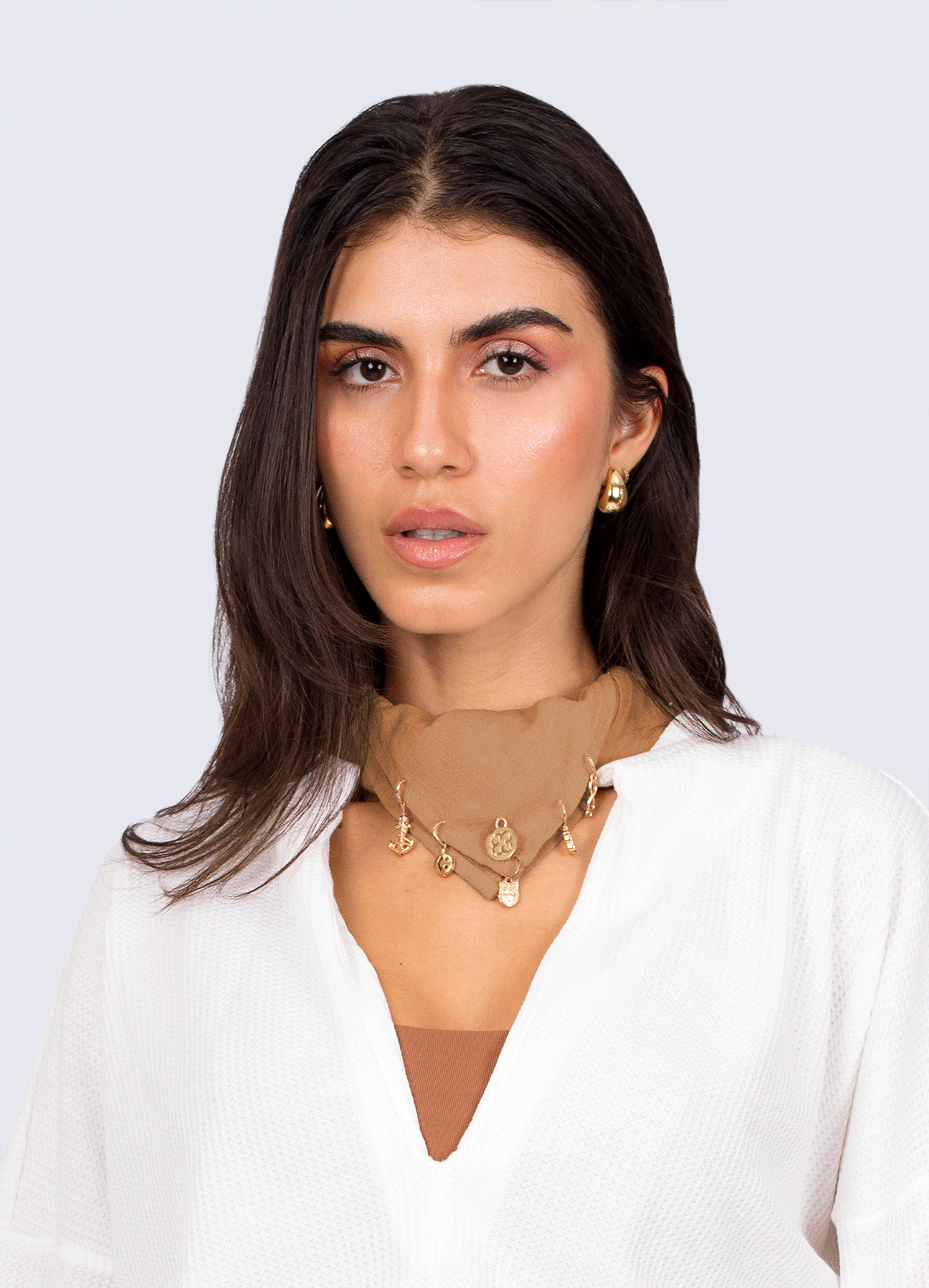 BANDANA CALM - SOFT BROWN