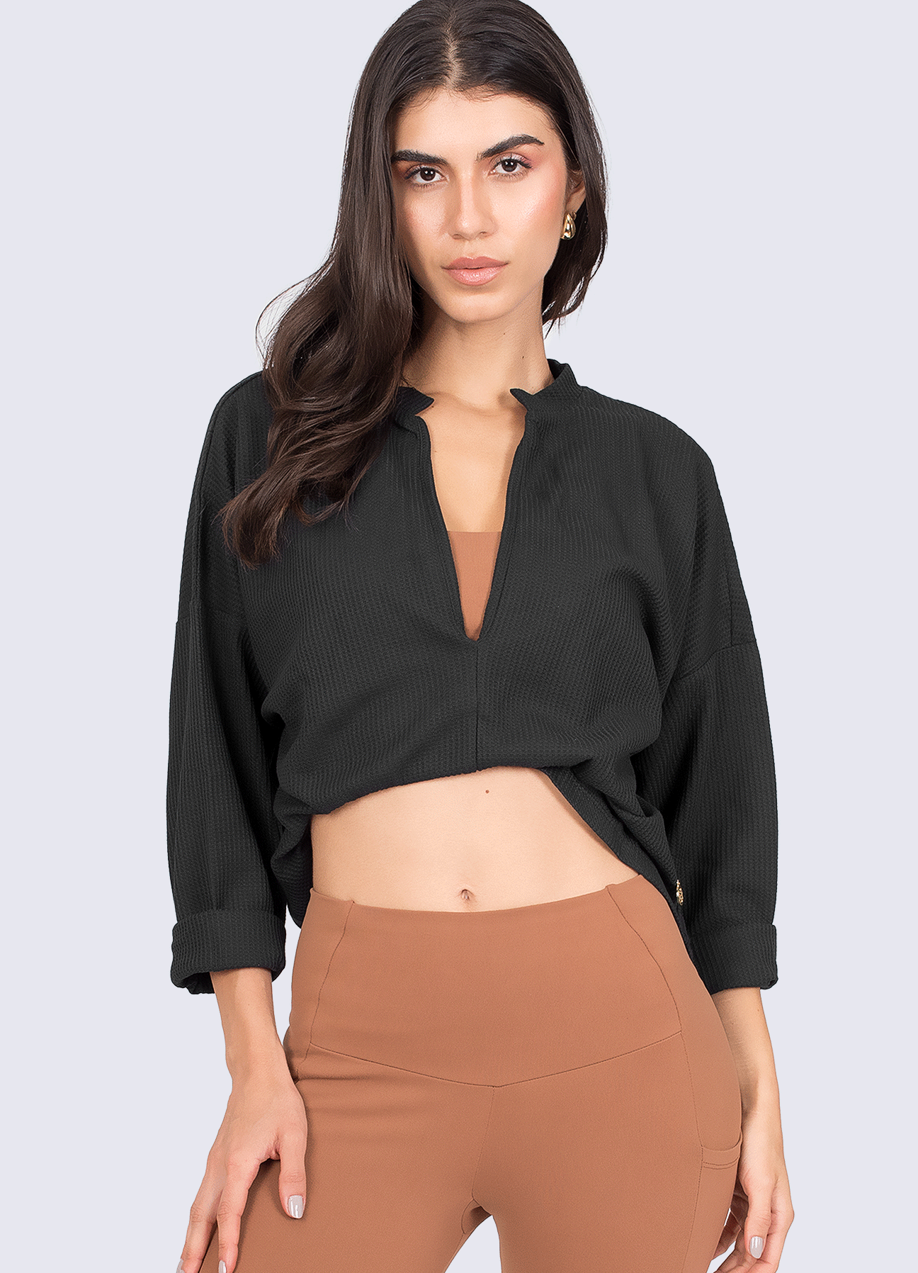 SWEATSHIRT SPACE - BLACK