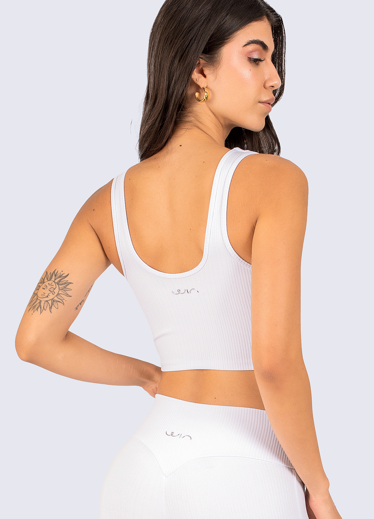 TOP SCULPT SHINE - WHITE