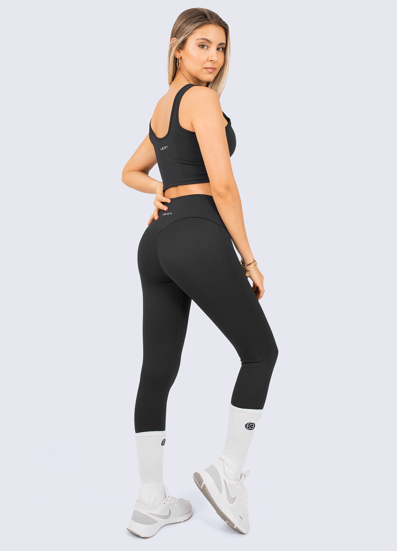 TOP SCULPT SHINE - BLACK