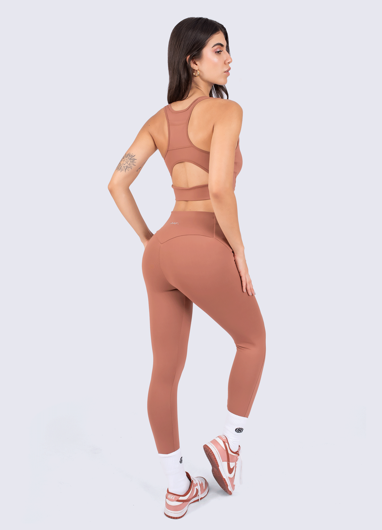 TOP EMANA SHAPE - COCOA BROWN