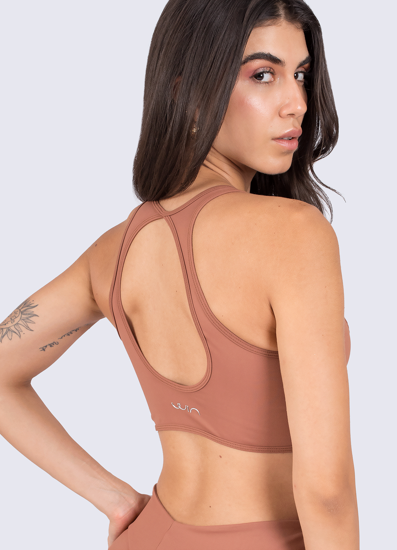 TOP EMANA PILATES - COCOA BROWN