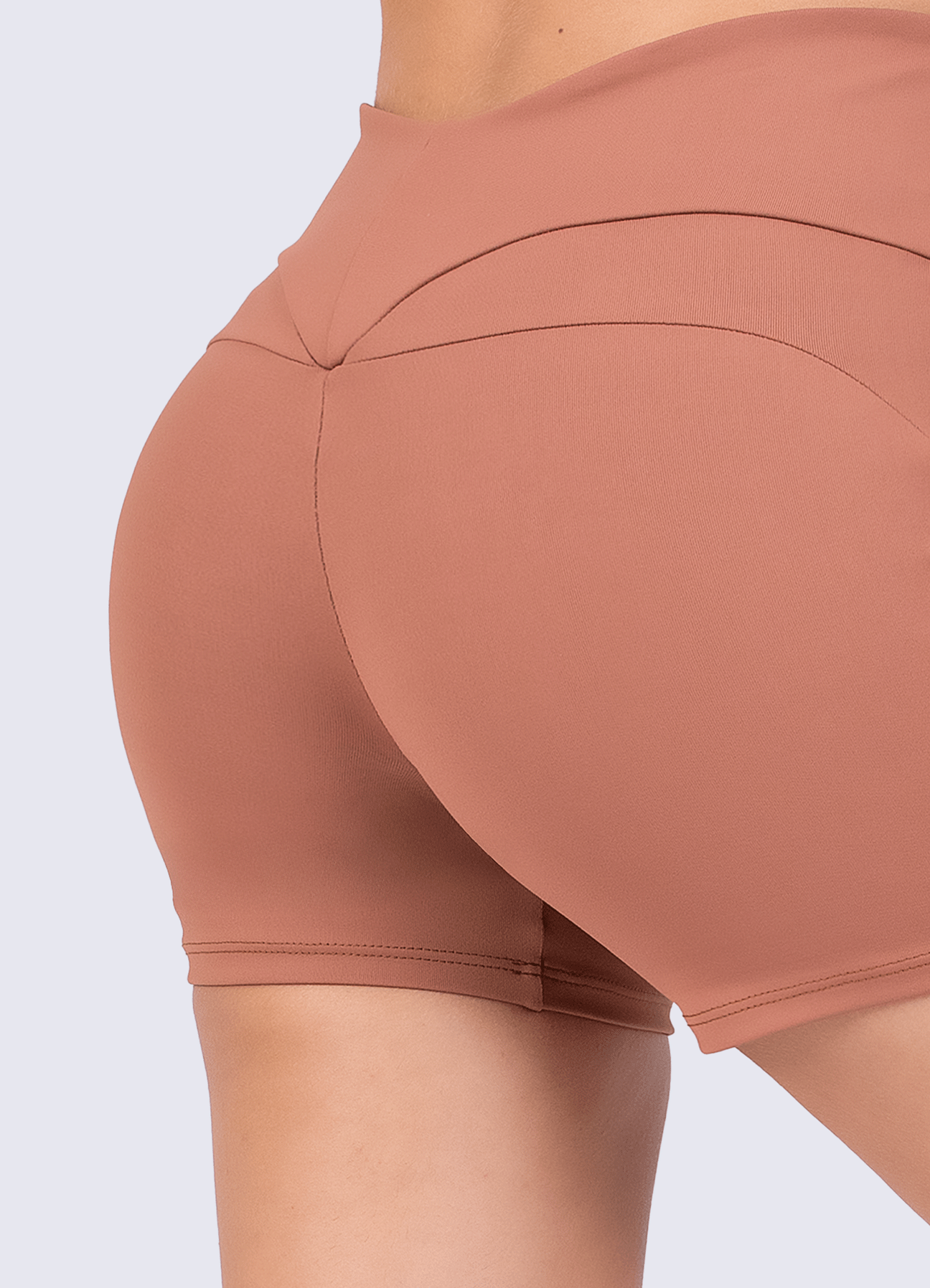 SHORT EMANA PILATES - COCOA BROWN