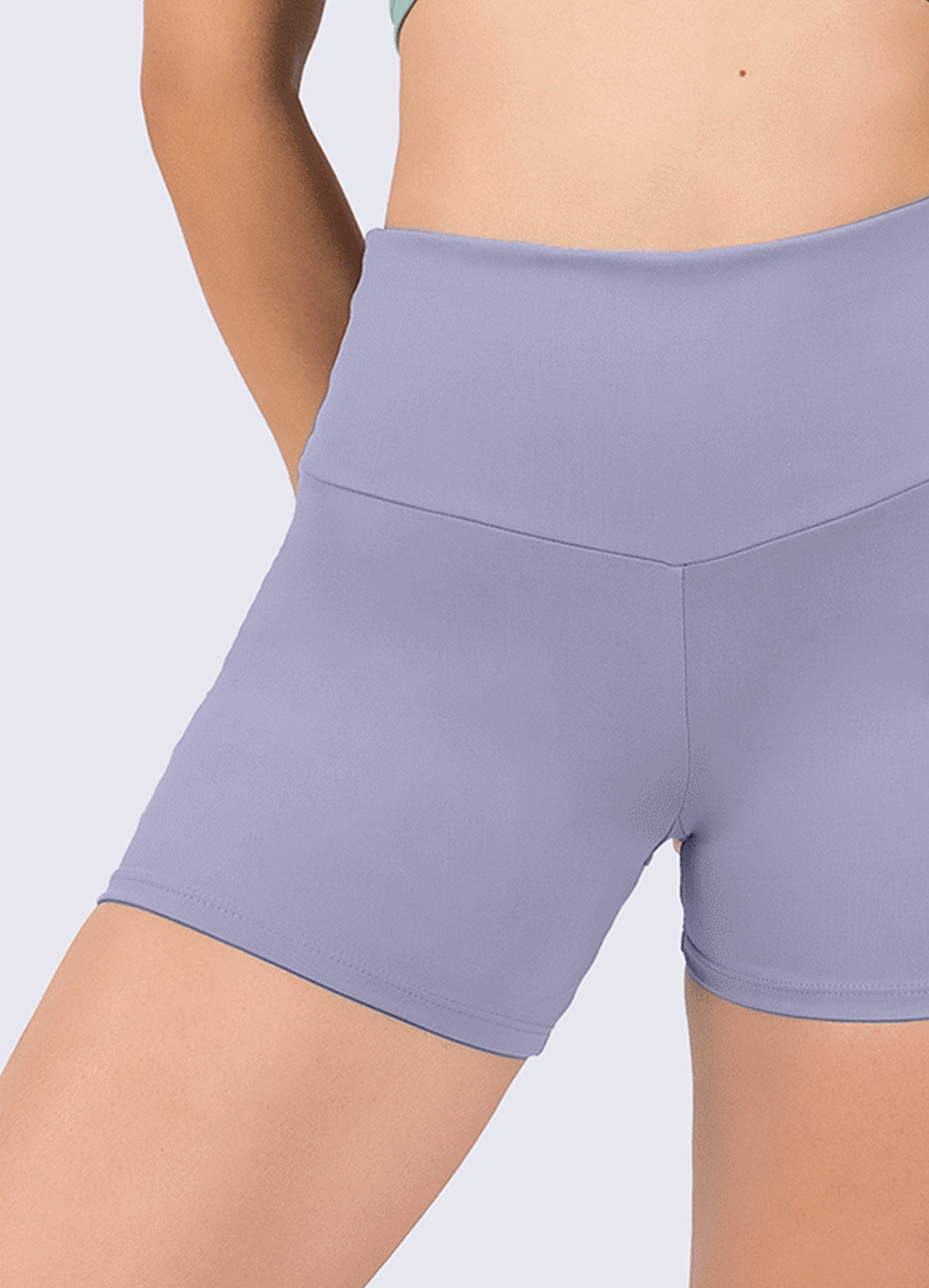 SHORT EMANA PILATES - DARK LILAC