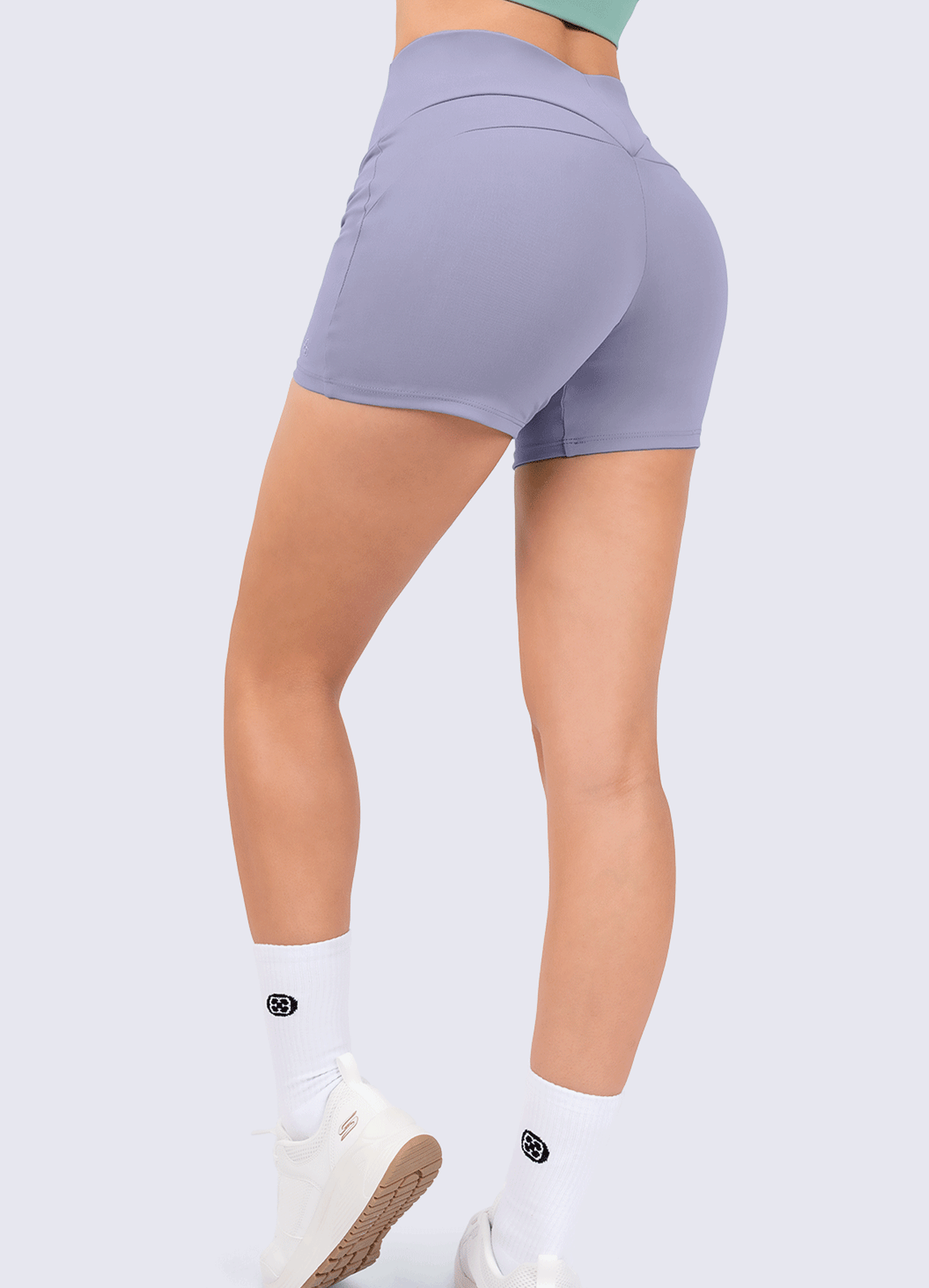 SHORT EMANA PILATES - DARK LILAC